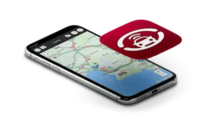 application-ocean-mobility-gestion-flotte.webp Application mobile de gestion de flotte Océan affichant une carte de suivi GPS des véhicules en temps réel.