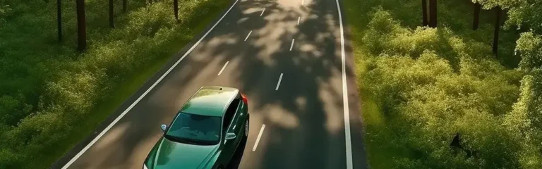 Véhicule vert